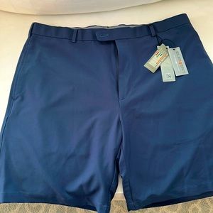 Peter Millar blue golf shorts.  Size 36 never worn